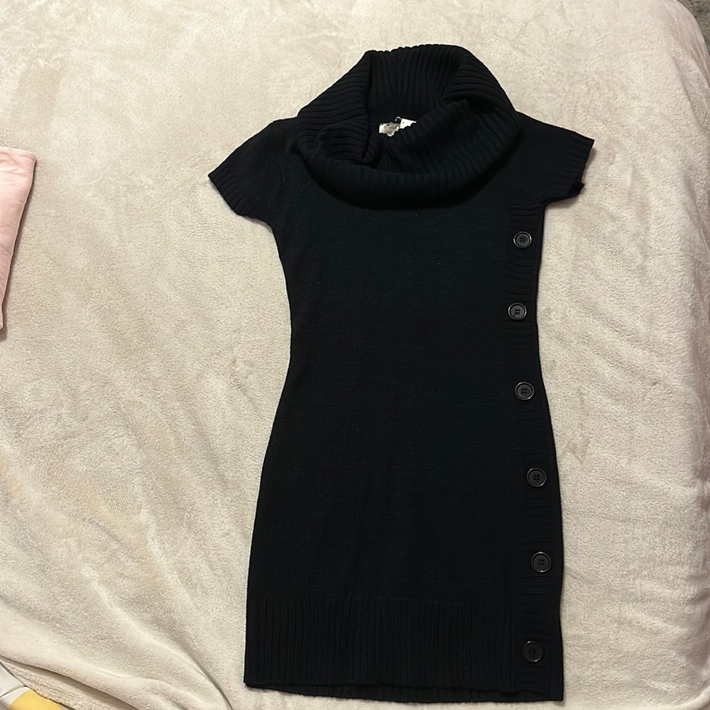 Size small black sweater dress